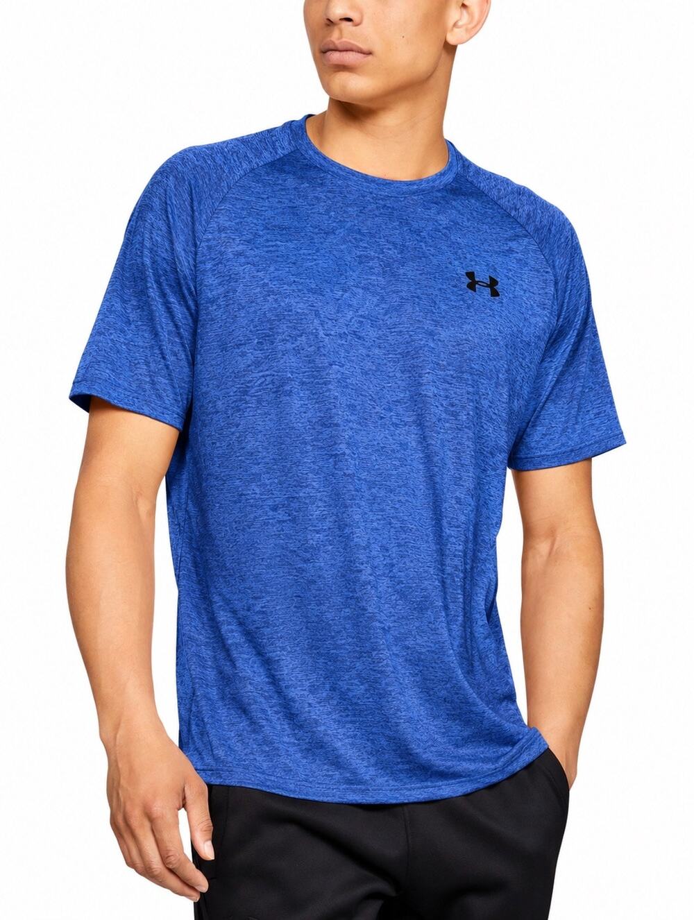 Under Armour Men's UA Tech Crewneck Performance T-Shirt Blue